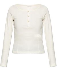 Rethinkit Studios - Ribbed Long-Sleeve Top - Lyst