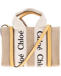 Chloé - 'woody Mini' Shoulder Bag, - Lyst