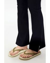 EA7 - Rubber Flip-Flops With Logo - Lyst