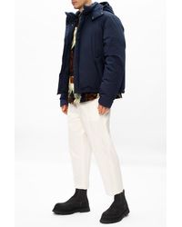 kenzo silver down jacket