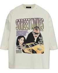 Willy Chavarria - Cotton T-Shirt 'Street Moves Buffalo' - Lyst
