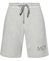 Moncler - Shorts With Logo, ' - Lyst