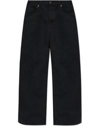 Balenciaga - Wide-Leg Jeans - Lyst
