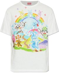 KENZO - T-Shirt With Print - Lyst