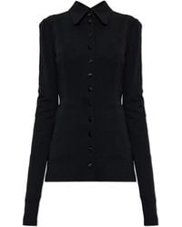 Dolce & Gabbana - Fitted Wool Shirt - Lyst