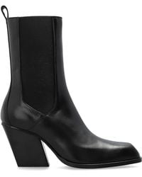 Yuzefi - 'Delavar Chelsea' Heeled Ankle Boots - Lyst