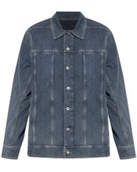 Rick Owens - Denim Jacket 'Lido' - Lyst