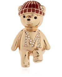 Max Mara - Bear-Shaped Brooch - Lyst