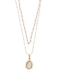 DSquared² - Brass Necklace - Lyst
