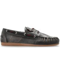 Alohas - "Rowan Sporty" Leather Loafers - Lyst