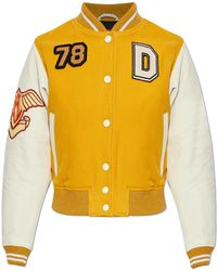 DIESEL - Short 'L-Real' Bomber Jacket - Lyst