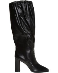 Givenchy Ruched Knee-high Boots - Black