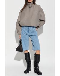Courreges - Jacket With Houndstooth Pattern - Lyst
