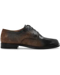 Maison Margiela - Tabi Cut-Out Lace-Up Shoes - Lyst