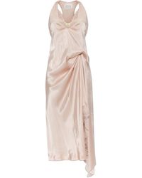 Maison Margiela - Dress With Lace Trim - Lyst