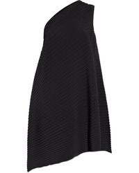 Issey Miyake - Pleated One-Shoulder Dress - Lyst