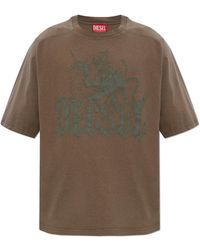 DIESEL - T-Shirt 'T-Jussi-A' - Lyst