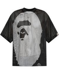 A Bathing Ape - Transparent T-Shirt - Lyst