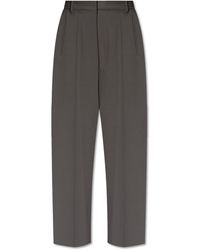 MM6 by Maison Martin Margiela - Pleat-front Trousers, - Lyst