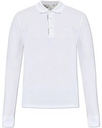 Etro - Long-Sleeve Polo - Lyst