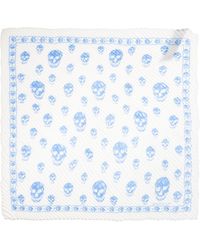 McQueen - Pleated Scarf - Lyst