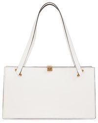 Versace - 'Vitello Medium' Leather Bag - Lyst