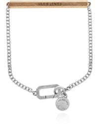 AllSaints - Brass Bracelet - Lyst