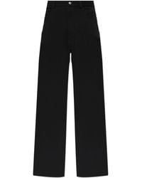 MM6 by Maison Margiela - Sweatpants With Raw-Edge Hems - Lyst