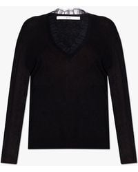 IRO - 'Haby' Sweater With Lace - Lyst