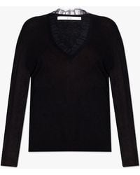 IRO - ‘Haby’ Sweater With Lace - Lyst