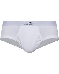 MM6 by Maison Margiela - Briefs With Logo - Lyst