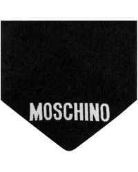 Moschino - Shawl With Logo, - Lyst