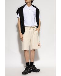 EA7 - Shorts With Printed Logo - Lyst