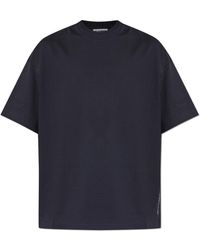 Jil Sander - T-Shirt With Printed Logo - Lyst