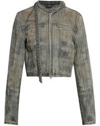 DIESEL - Jeans Jacket "De-Saphix-Fsi1" - Lyst