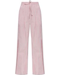 Dolce & Gabbana - Striped Pattern Trousers - Lyst