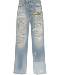 Amiri - Jeans With Rips - Lyst