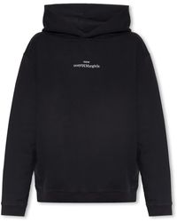 Maison Margiela - Cotton Hoodie With Logo - Lyst