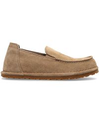 Birkenstock - 'Utti' Suede Shoes - Lyst