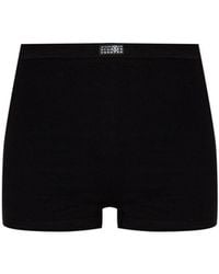 MM6 by Maison Margiela - Cotton Underwear Shorts - Lyst