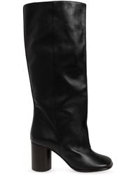 Lemaire - Heeled Boots 'Crease Sleeve' - Lyst