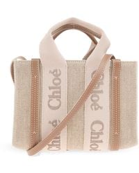 Chloé - Shoulder Bag "Woody Mini" - Lyst