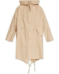 Jil Sander - Cotton Parka With Hood - Lyst