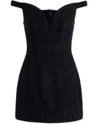 Self-Portrait - Tweed Dress With Straps - Lyst