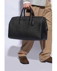 Brioni - Leather Duffel Bag - Lyst