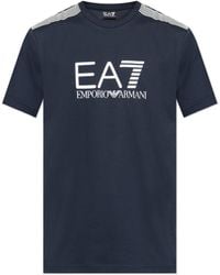 EA7 - T-Shirt From The 'Sustainability' Collection - Lyst