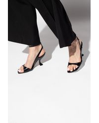 Lanvin 'rita' Heeled Sandals - Black