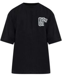 Off-White c/o Virgil Abloh - T-Shirt With Printed Logo - Lyst