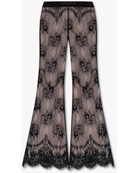 DSquared² - Black Lace Trousers - Lyst