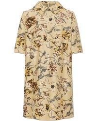 KENZO - Floral Motif Dress - Lyst